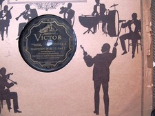 1927 George GERSHWIN plays RHAPSODY IN BLUE Paul Whiteman Concert Orch VICTOR picture