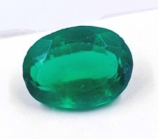 6.40 Ct Certified Natural Colombian Green Emerald Oval Cut Loose Gemstone NCH picture