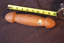 RARE Caddo Phallic Effigy - Made of flint clay found in Spiro, OK picture