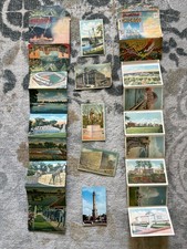 Lot of Vintage Chicago Illinois Post Cards Marshall Field Not Used picture
