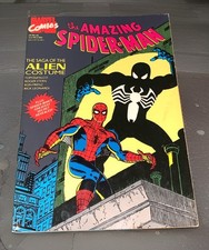The Amazing Spider-Man Saga Of The Alien Costume PB 1992 Vintage picture