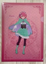 Re:Zero Ram Clear File 4th Season Anime Illustration Unused Last Item picture