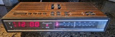 Vintage 1980's Realistic: Chromatic 251  Dual Alarm Wood Tone Radio Clock AM/FM picture