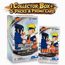 KAYOU NARUTO Collector Box Chapter Jin 3  5 Packs and Promo New  US Version picture