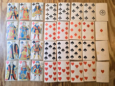 Antique French Piquet Playing Cards - 1816 Paris - FULL SET picture