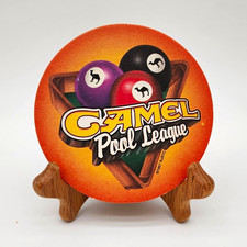 Vintage 1997 Camel Pool League Coaster RJR Tobacco Billiards Advertising NOS Ea. picture