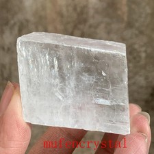 1pc Iceland Spar Optical Calcite Quartz Crystal Mineral Specimen 100g+ picture