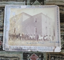 Antique Fort Jones California School Shasta Southern Pacific Railway Photograph picture