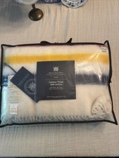 Hudson Bay Company 100% Wool Caribou Throw, Made In England picture