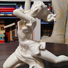 Art Deco Hutschenreuther Porcelain Karl Tutter The Finale Dancer Figurine picture