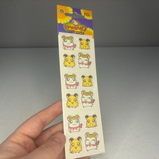 Sandylion Hamtaro Penelope & Pashmina Vintage Sticker Sheet NEW SEALED picture