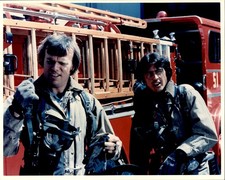 CGE53 Original Color Photo RANDOLPH MANTOOTH KEVIN TIGHE 1970s 