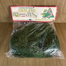 Vintage Carey McFall Woods Sprite Long Needle Garland 18 Ft Christmas Decor NOS picture