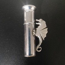Vintage Soviet Dragon Petrol Rare Collectible Shotgun Shell Lighter USSR 1988 picture