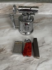 VINTAGE  VECTOR  PYRO STAR  TABLE GAS LIGHTER  And Extras picture