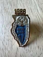 Vintage 1986 Illinois HODO Club Handicapped Children Pinback picture