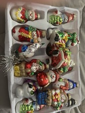Vintage Glass Christmas Ornaments picture
