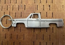 Third  Generation 1973-1987 C10 Stainless Steel Keychain bottle opener picture