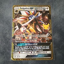 Pokémon TCG Solgaleo GX 89/149 Base Holo Ultra Rare Eng 250HP 30th anniversary picture