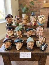 Please READ first Vintage Bossons Chalkware Character Wall Heads picture