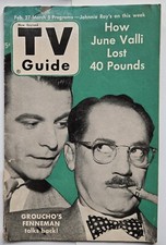 PRE-NATIONAL - TV Guide February 27 1953 Groucho Marx - NEW LOW PRICE picture