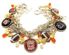 Cleveland Browns NEW 2026 Premium Custom Made Charm Bracelet. . picture
