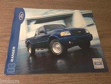 MINT ORIGINAL 2003 FORD RANGER SALES BROCHURE 11