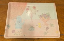 RARE Vintage ALPAC fiberglass French serving tray 18×13.5×0.75 picture