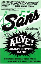 Sans Liveliness Alive Jimmy Estes Band Atlanta's Most Exciting 1966 GA Ad TAK2-3 picture