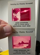 Vintage NASA Space Slide Collection Carousel Lot - 1969 Apollo 9 11 15 Chesley B picture