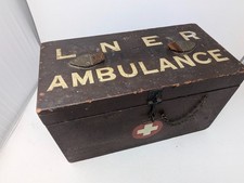 Vintage LNER Ambulance First Aid Box London & North Eastern Railway UK 1940s? picture