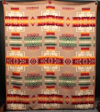 1960's Pendleton Beaver State Chief Joseph Wool Blanket picture