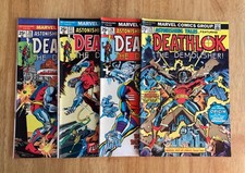 Run of 1st *4* ASTONISHING TALES/DEATHLOK #25, 26, 27, 28 (Nice, but Read...) picture