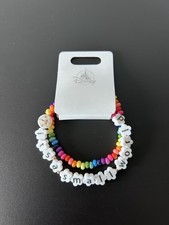 2024 Disney Parks Friendship Bracelet It's A Small World 2 Piece Set New picture