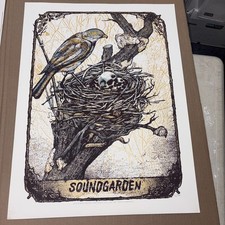 2013 Soundgarden Los Angeles Feb 15 The Wiltern Theater Poster 57/190 picture
