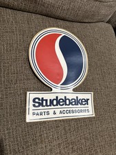 Vintage Studebaker Parts Accessories Dealer Decal Sign Advertising picture