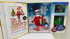 20th Ltd Anniversary The Elf on the Shelf Blue-eyed Scout Box set/Storybook READ picture