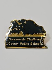 Savannah-Chatham County Public Schools Lapel Pin Georgia picture