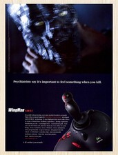 1999 Logitech WingMan Force Feedback Joystick Original Advertisement v4 picture