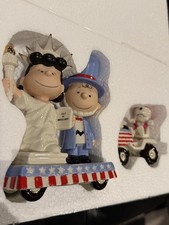 Lenox It’s Independence Day Charlie Brown Patriotic Parade Snoopy New Mint picture