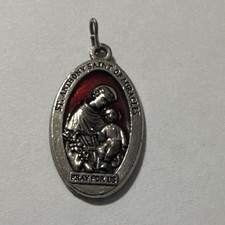 St. Anthony of Miracles Pray For Us Medal Pendant Christian Christianity picture