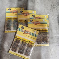 Vintage Sirco Rubber Bands Store Display Lot Of 5 ( 135 Packs) C15 picture