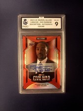 Upper Deck Marvel Allure Anthony Mackie Red Rainbow Autograph Inscription MGC 9 picture