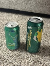 LeBron James 2016 Sprite Limited Edition NBA Championship 16 Oz Can & 2014 Can picture