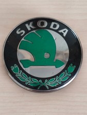 SKODA Car Badge green logo picture
