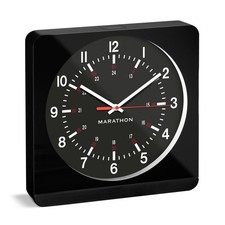 Studio Edition Jumbo 12 Inch Analog Wall Clock with Auto Backlight by Marathon picture