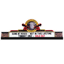 Guns N' Roses Pinball Topper LED RGB Light Box for Pinball Machine Game Sign picture