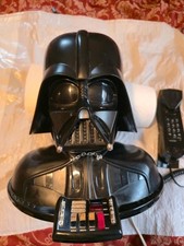 Vintage Star Wars Darth Vader Animated Telephone Telemania Bust 1990s Works picture