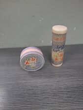 Vintage Lot Lander Spicy Apple Blossom Body Powder Bath Crystals SEALED bath picture