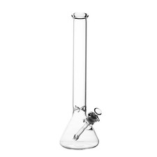 16in Heavy 6mm Thick Glass Bong Smoking Hookah Water Pipe 14mm Bowl Beaker picture